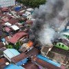 Kebakaran di Jalan RE. Martadinata