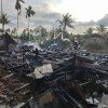 Kebakaran di Kawasan Pulau Atas