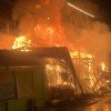 Kebakaran Kios Sembako di Jln. Abdul Rasyid(ex Jln. Basuki Rahmat)