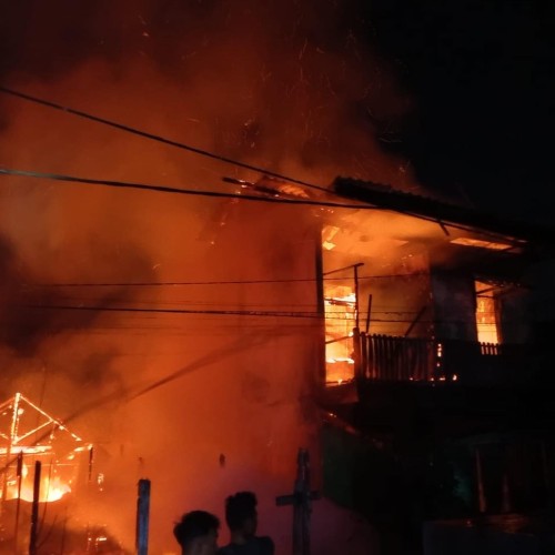 Kebakaran di Jl. Lambung Mangkurat RT.02