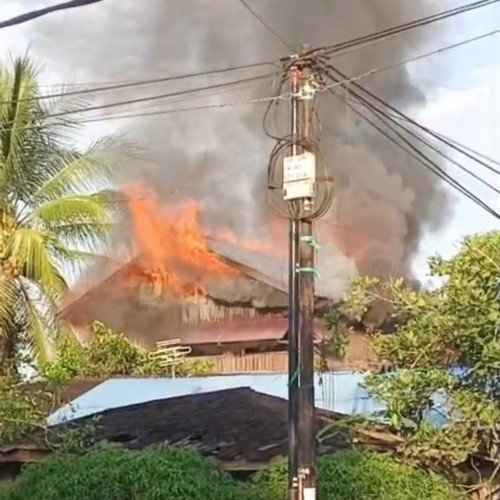 Kebakaran Rumah di Jl. Pusaka GG. Usaha