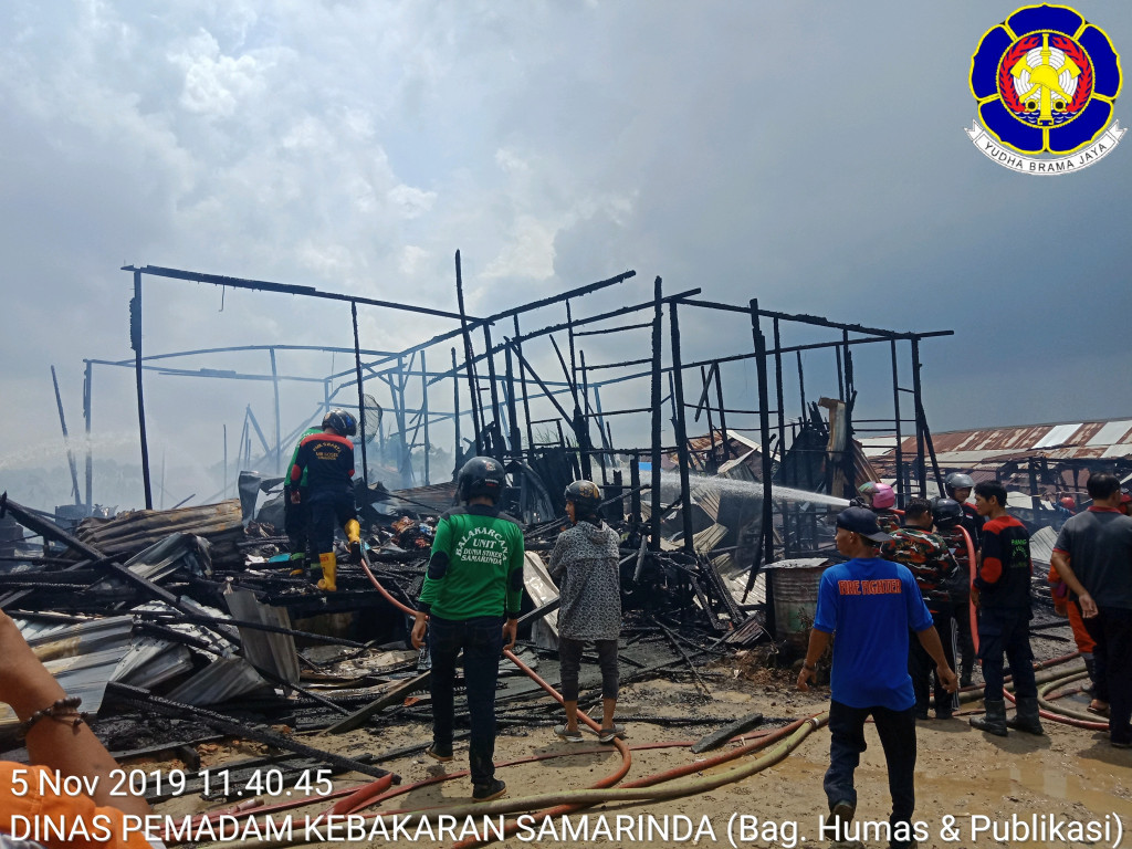 Kebakaran di Daerah Wahid Hasyim II