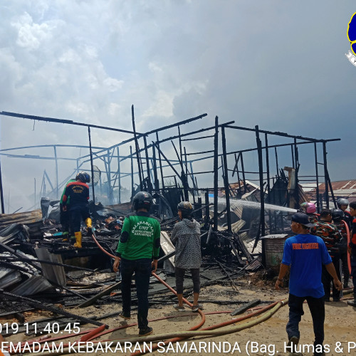 Kebakaran di Daerah Wahid Hasyim II