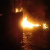 Kebakaran di Jalan Lingkar Stadion Palaran