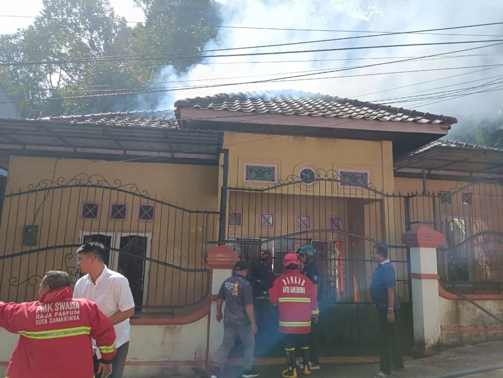 Kebakaran di Jalan Modang