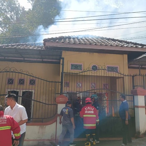 Kebakaran di Jalan Modang