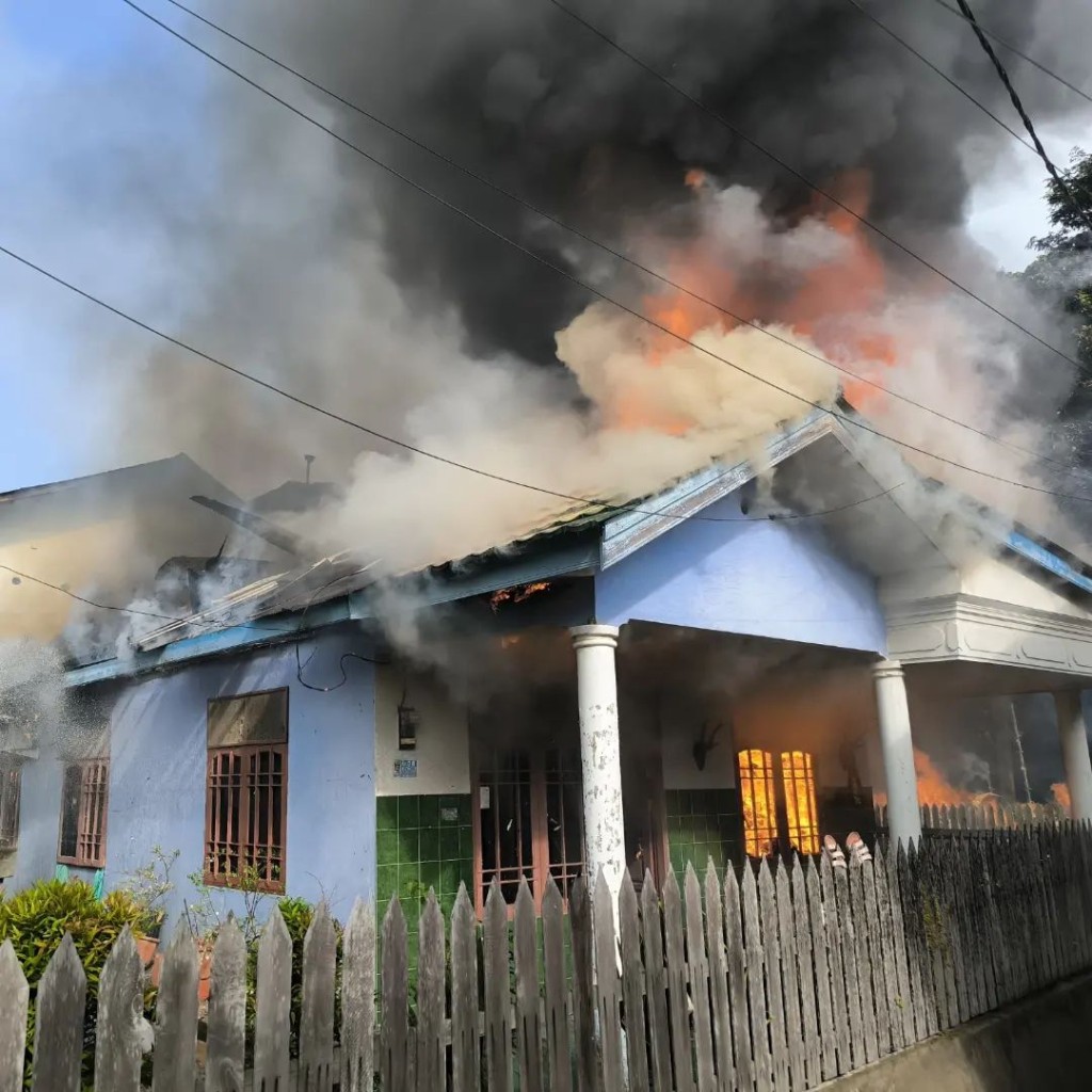 Kebakaran di Jalan Batu Cermin