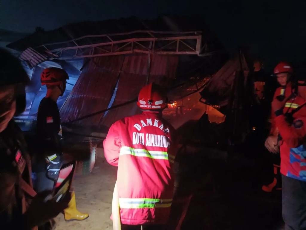Kebakaran di Jalan Kapt. Soedjono