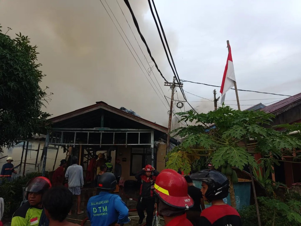 Kebakaran di Jalan Kulintang