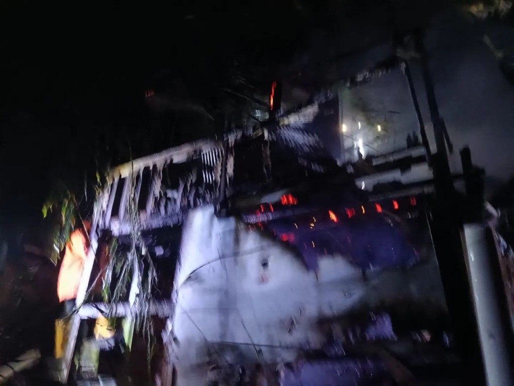 Kebakaran di Jalan Lumba Lumba