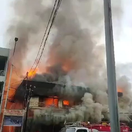 Kebakaran di Jalan P. Hidayatullah