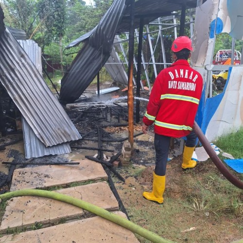 Kebakaran di Jalan P. Suryanata