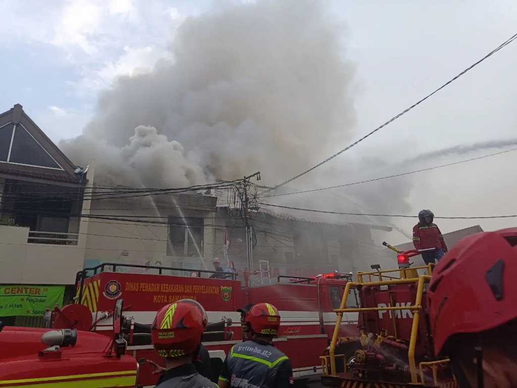 Kebakaran di Jalan Panglima Batur