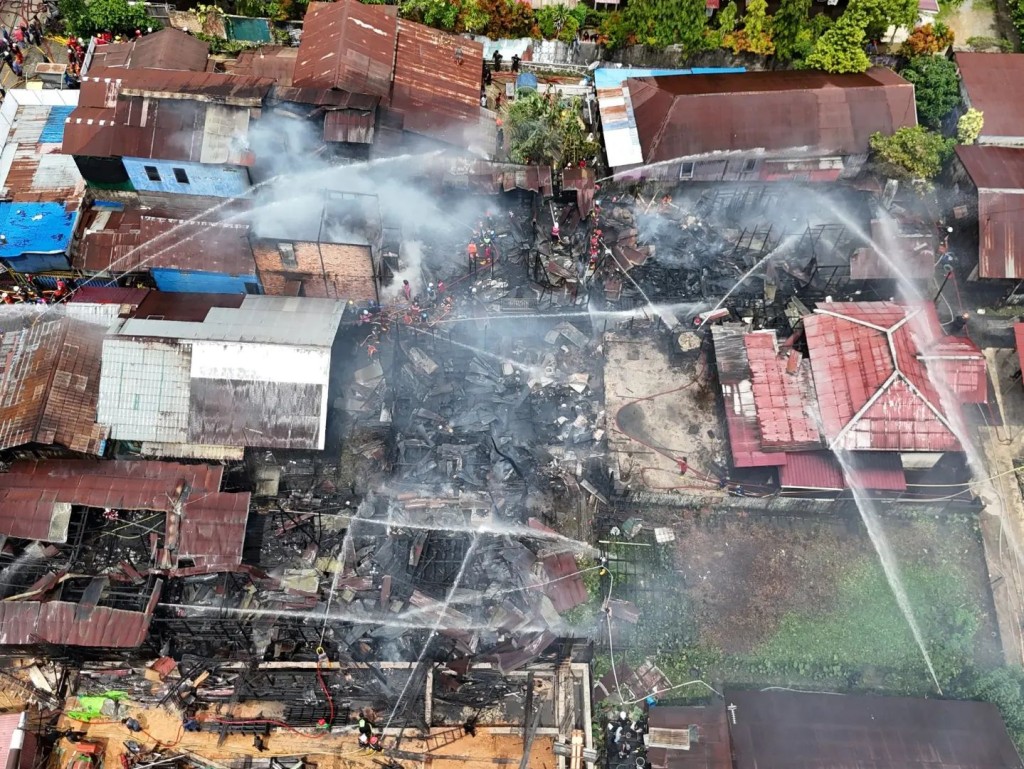 Kebakaran di Jalan Pattimura