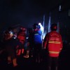Kebakaran di Jalan Provinsi Poros Anggana