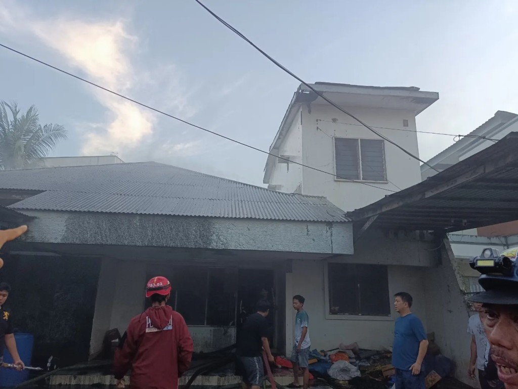 Kebakaran di Jalan S. Parman