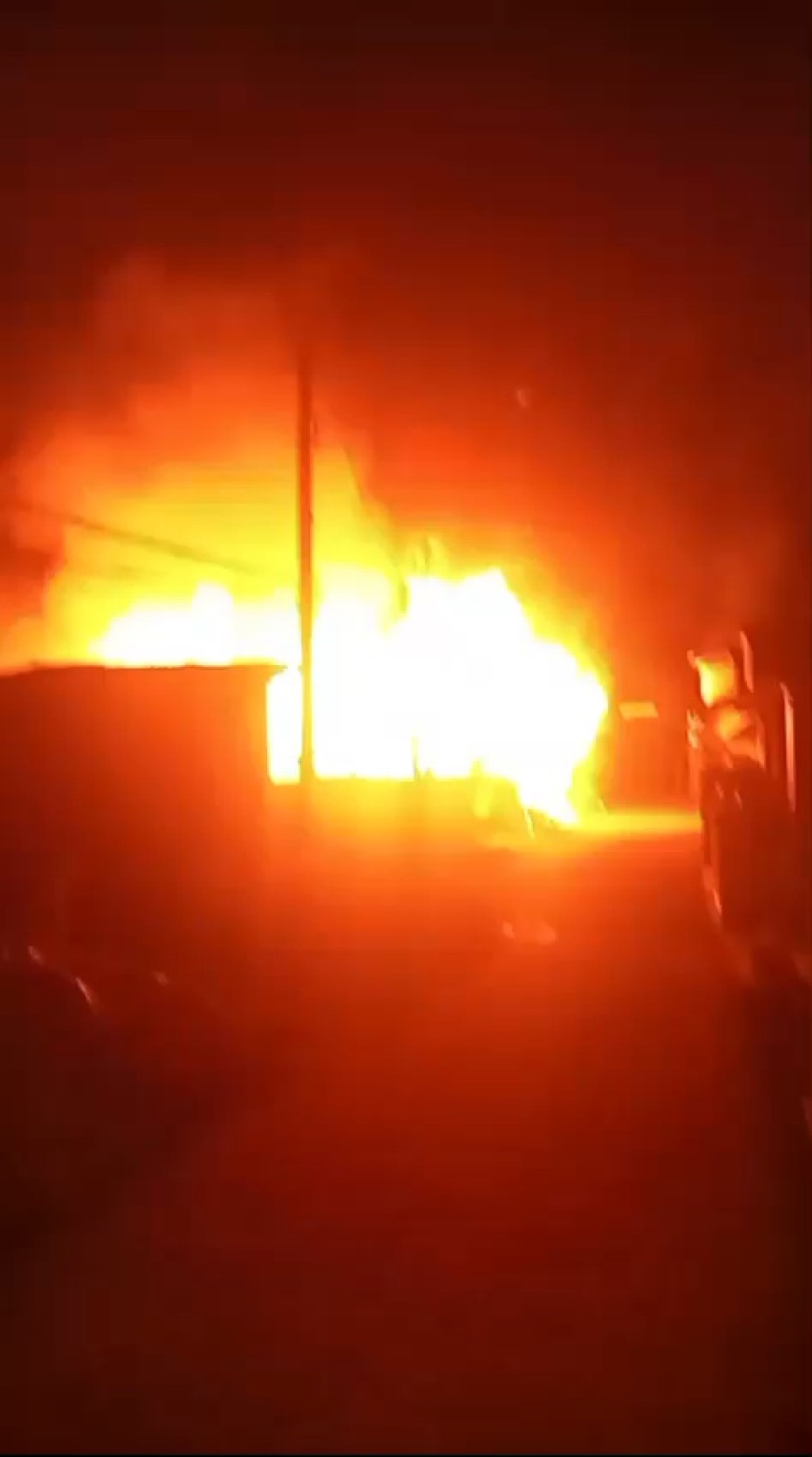 Kebakaran di Jalan Batu Cermin