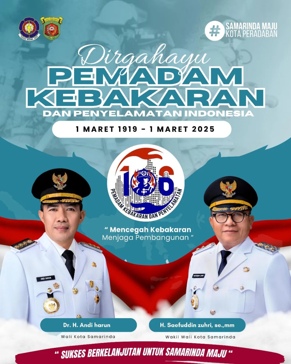Dirgahayu Pemadam Kebakaran dan Penyelamatan Indonesia Ke-106
