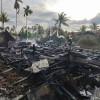 Kebakaran di Kawasan Pulau Atas