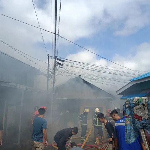 Kebakaran di Jalan Ulin