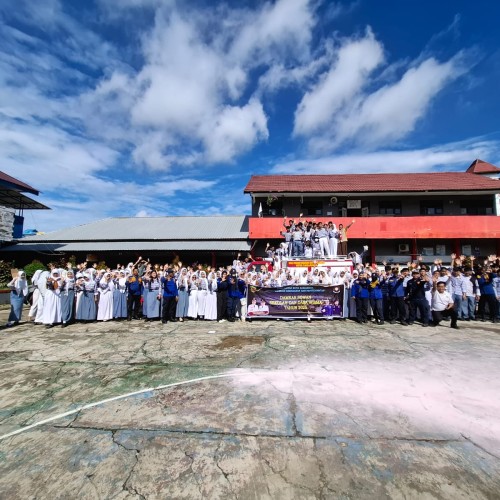 Damkar Sowan Sekolah dan Dasawisma di SMKN 5 Samarinda