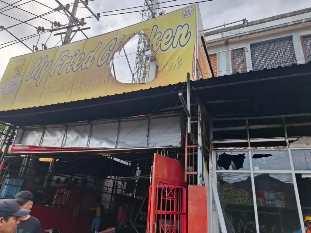 Kebakaran Rumah Makan di Gerilya