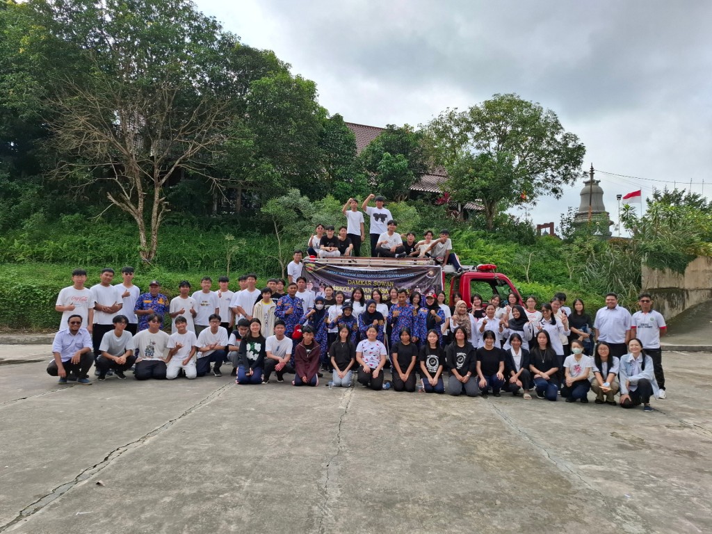 Damkar Sowan Sekolah dan Dasawisma di SMA Budi Bhakti Samarinda
