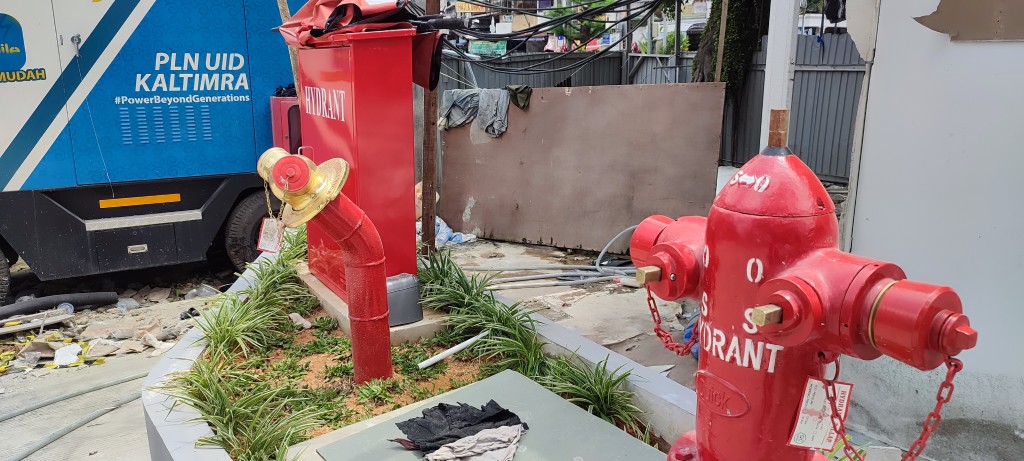 Inspeksi Sarana dan Prasarana Proteksi Kebakaran di Pasar Pagi Samarinda