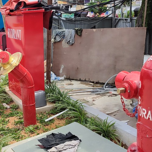 Inspeksi Sarana dan Prasarana Proteksi Kebakaran di Pasar Pagi Samarinda