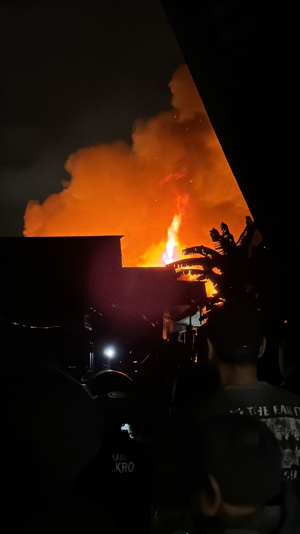 Kebakaran di Jl. P. Bendahara Samarinda Seberang