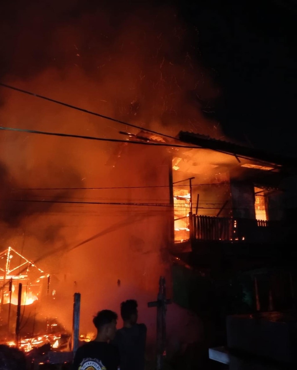 Kebakaran di Jl. Lambung Mangkurat RT.02