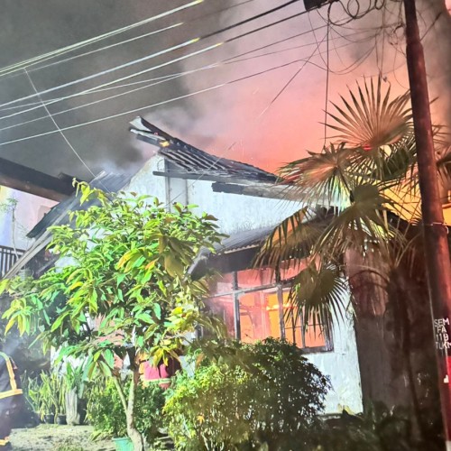 Kebakaran Rumah di Jl. Dayak Kelian