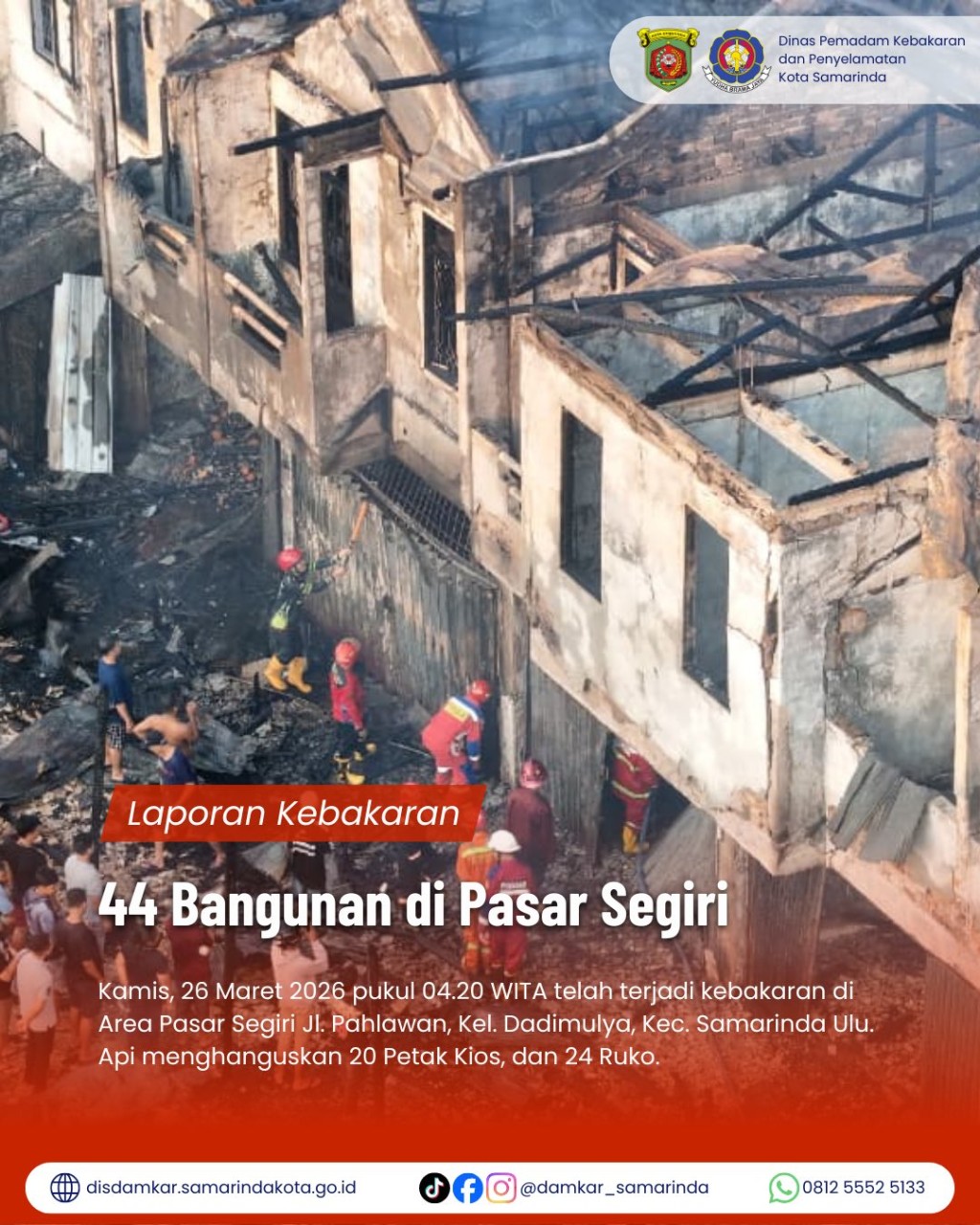 Kebakaran Pasar Segiri